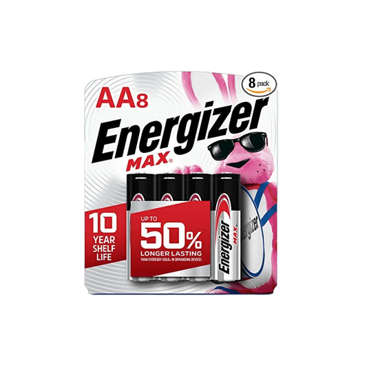 Energizer Max AA Battries 8 Pack