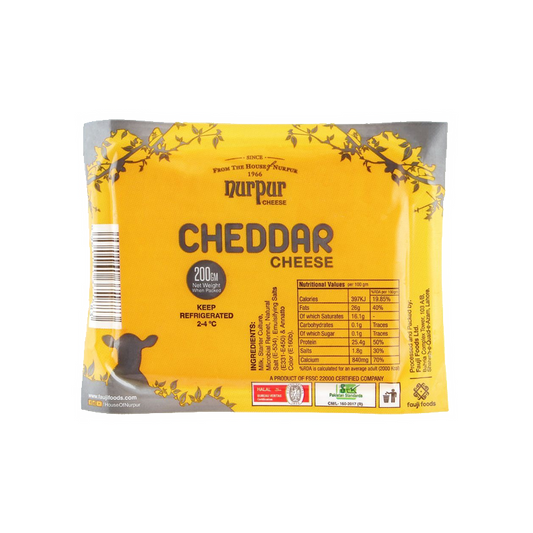 Nurpur Ceddar Cheese 200g
