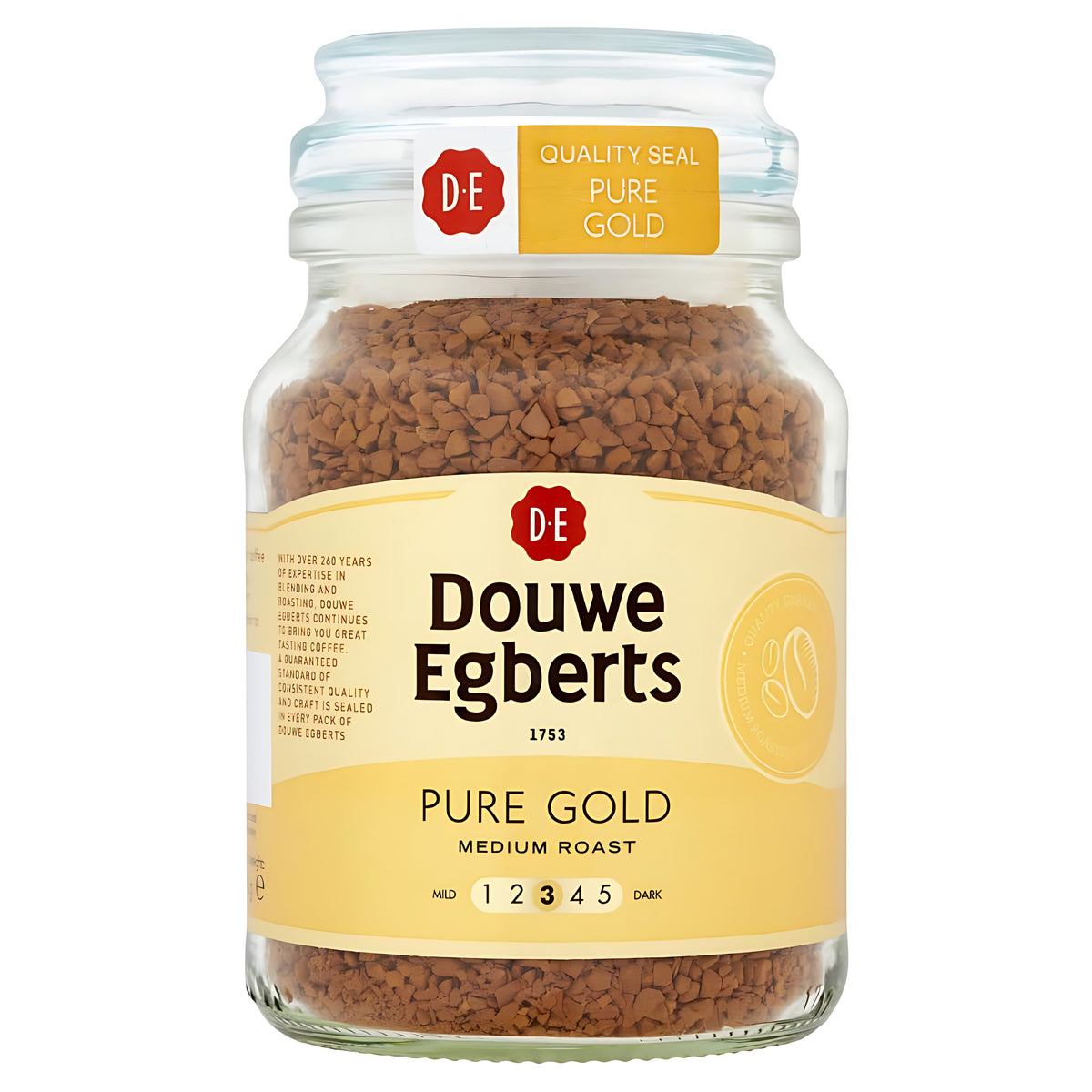 Douwe Egberts Pure Gold Instant Coffee 95g