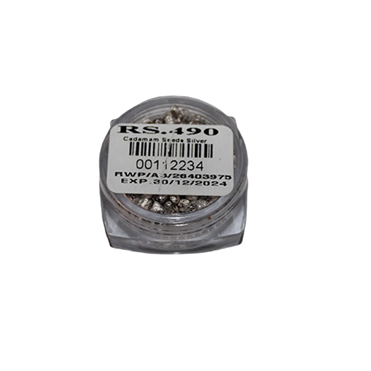 Saleem Dry Fruit Cardamom Silver Coating 6g