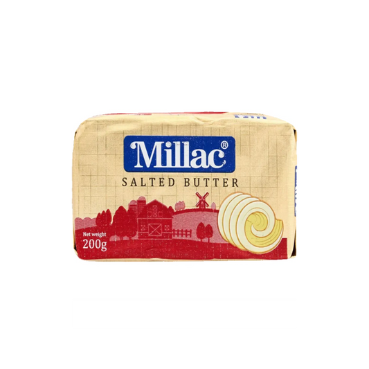 Millac Butter Salted Yellow 200g