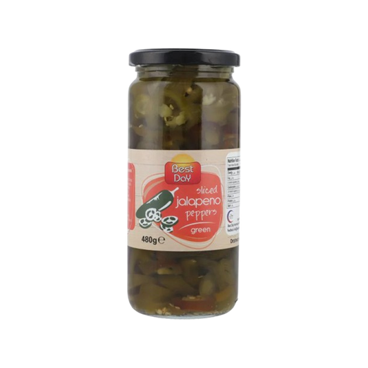 Best Day Jalapeno Peppers Slice 480g
