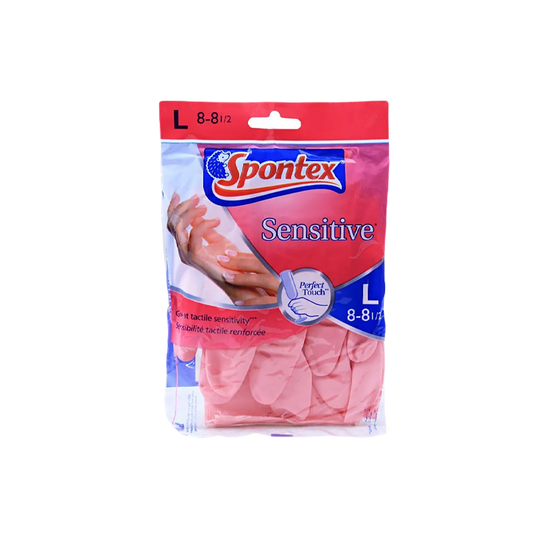Spontex Sensitive Gloves Size L