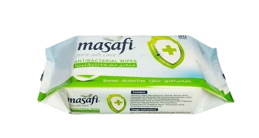 Masafi Antibarcterial Wipes 80 Wipes