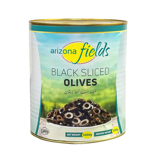 Arizona Fields Black Olives Sliced 3kg