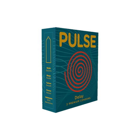Pulse Delay Condom 10s