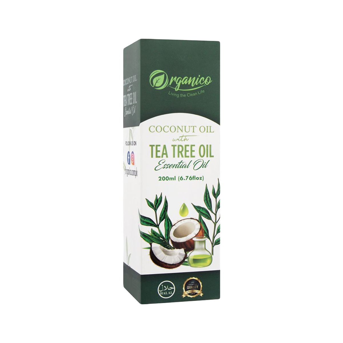 Organico Tea Tree Oil 200ml