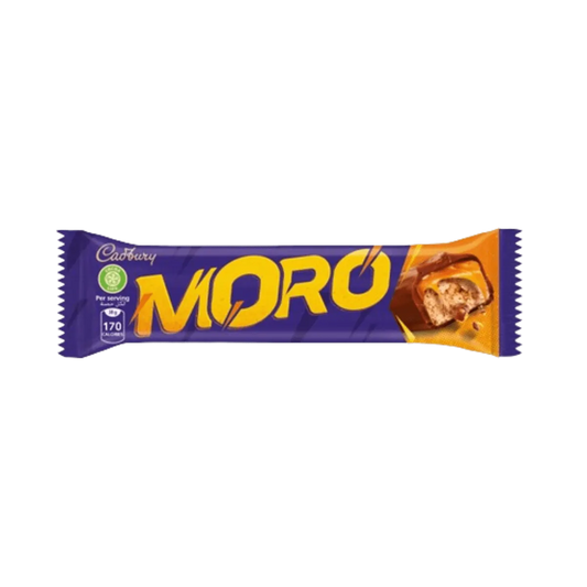 Cadbury Moro Compound Chocolate Coated Nougat And Caramel 18g