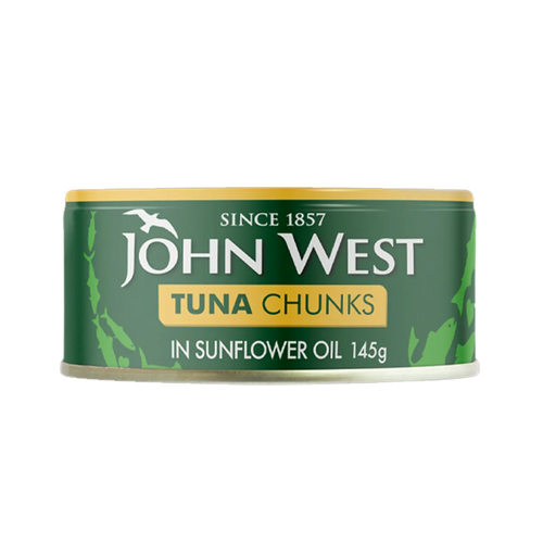 John West Tuna Chunks in Sunflower Oil 145g