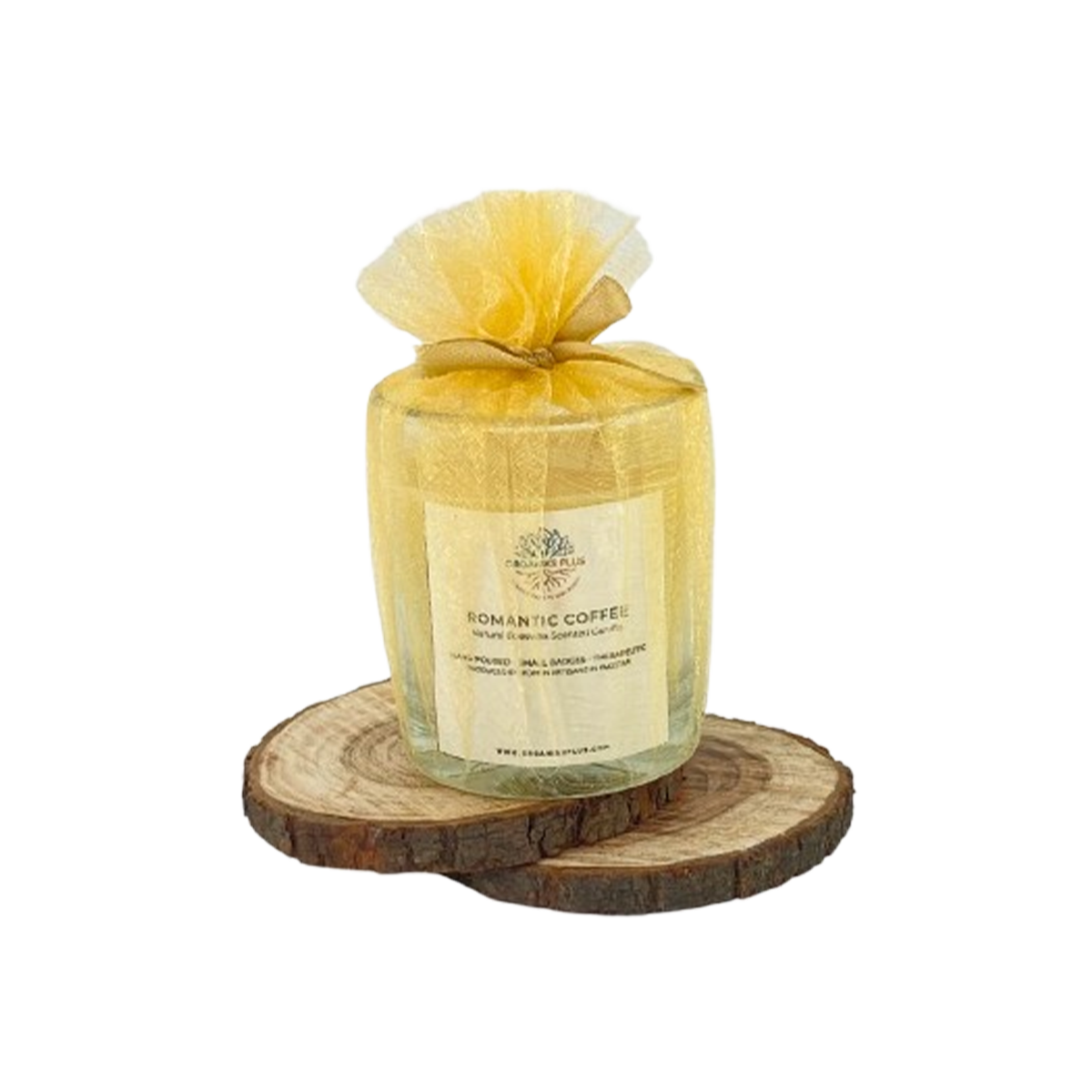 organiks plus candle romantic coffeee