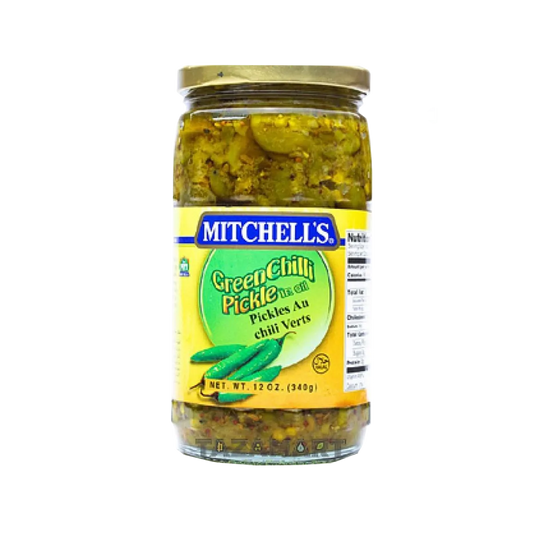 Mitchells Green Chilli Pickle 340G