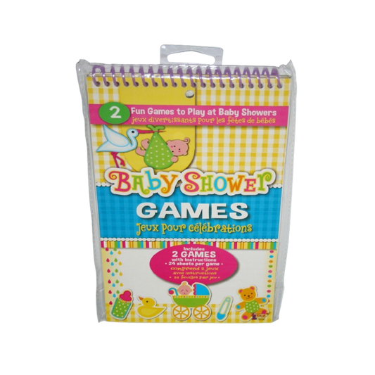 Baby Shower Party Game Planner Book