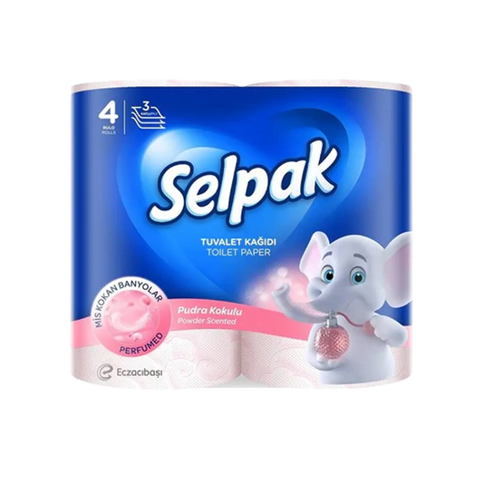Selpak Spa T.Roll Powder Scented 4pcs