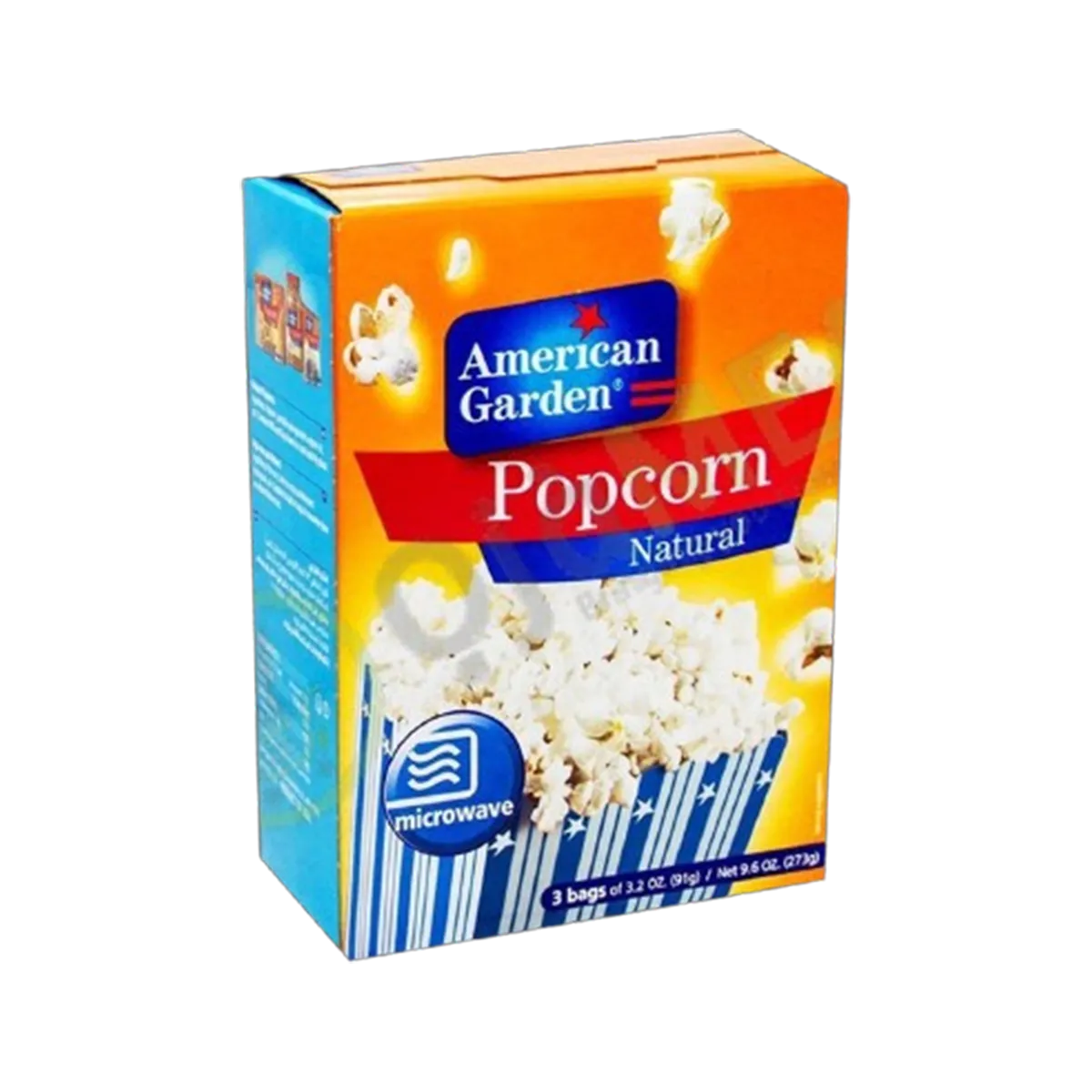 American Garden Popcorn Natural Lite 273g