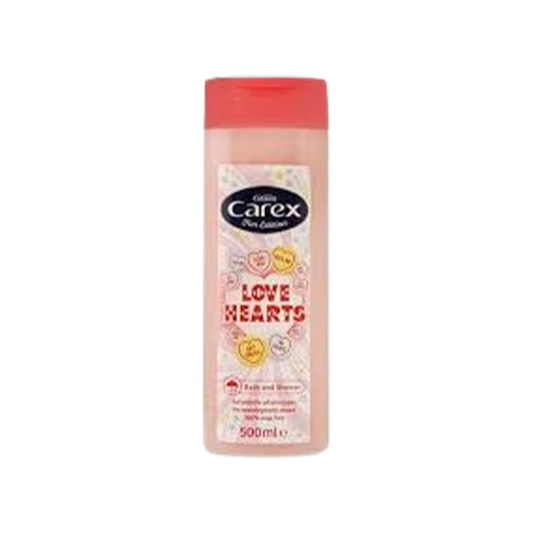 Carex Shower Gel Love Hearts 500ml