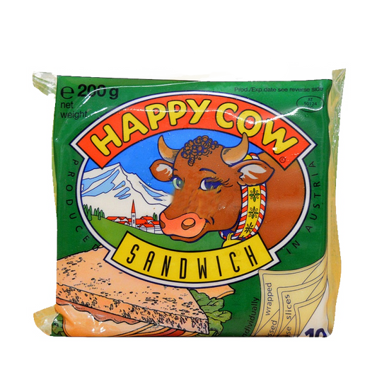 Happy Cow Sliced Cheese Sandwich