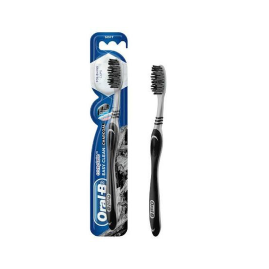 Oral-B 3D White Royal Shine Charcoal Toothbrush - Soft