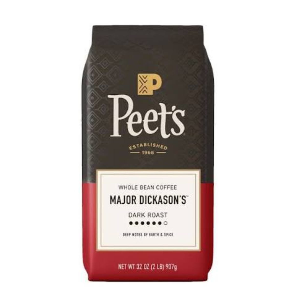 Peet's Coffee Major Dickason's Blend Dark Roast Whole Bean Coffee - 907g