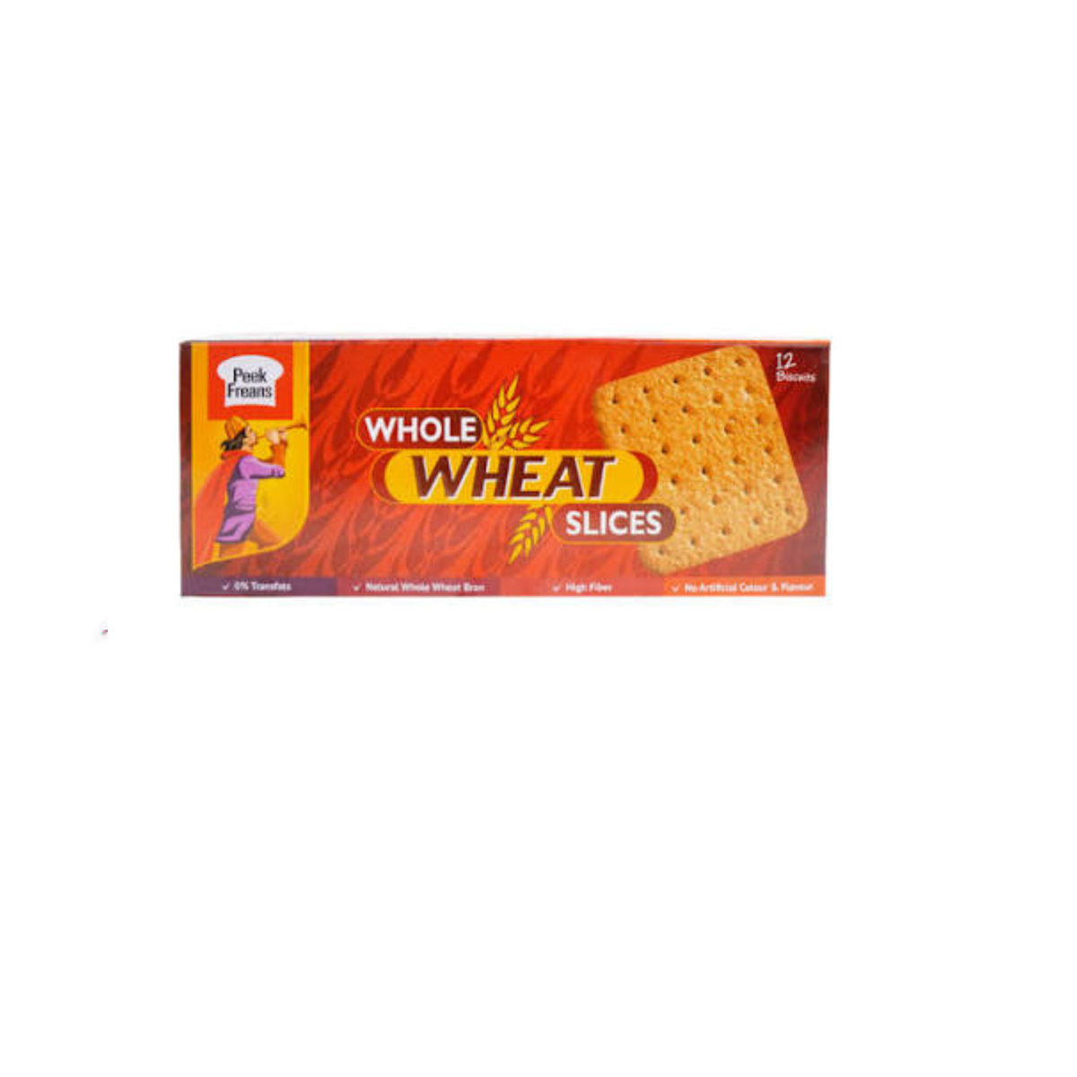 Peek Freans Whole Wheat Slices Biscuits - 125g