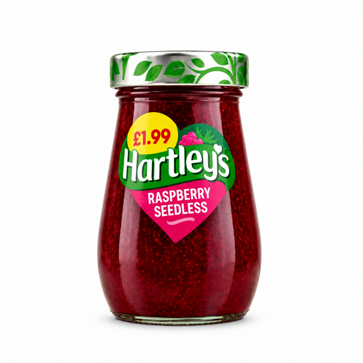 Hartleys Raspberry Seedless Jam 300g