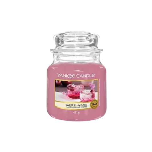Yankee Candle Classic Medium Jar Sweet Plum Sake 411G