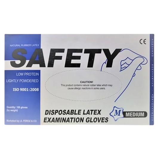 SAFETY LATEX GLOVES