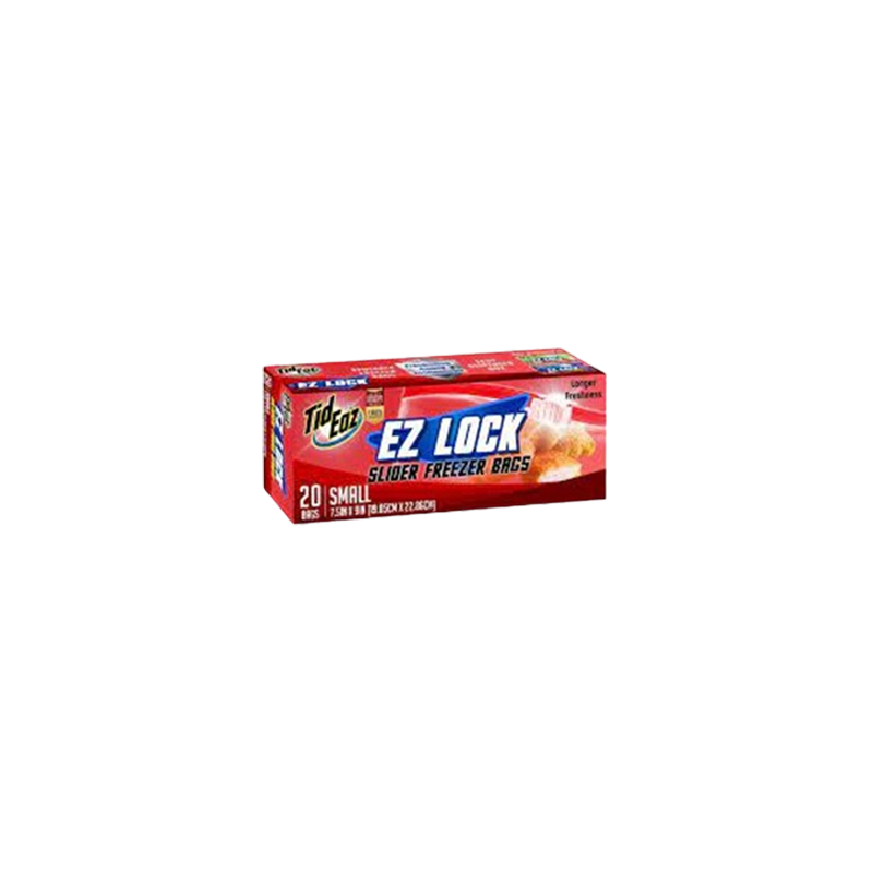 Tid Eaz Slider Freezer Bags Lock Small