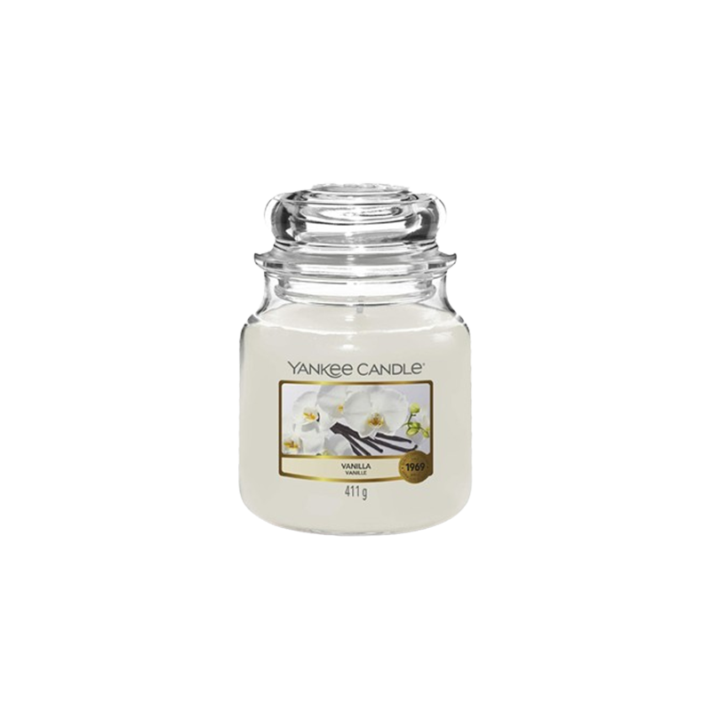 Yankee Candle Classic Medium Jar Vanilla 411g