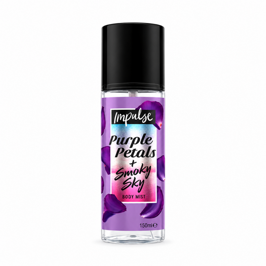 Impulse Purple Petals Smoky Sky Body Mist 150ml