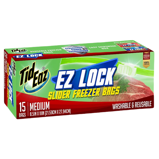 Tid Eaz Slider Freezer Bags Medium
