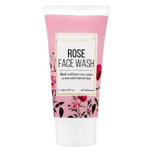 CONATURAL ROSE FACE WASH 150ML