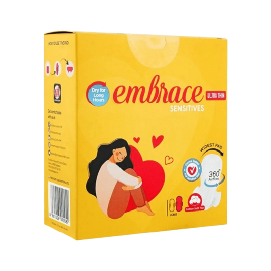 Embrace Pads Essential Ultra Thin Sensitives Extra Long 9 Pcs