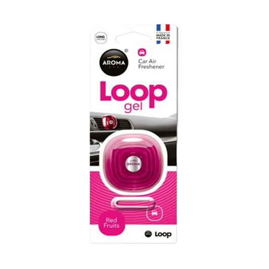 Aroma Loop Gel Car Freshener Red Fruits