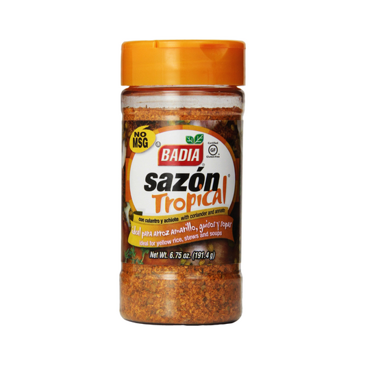 Badia, Sazon Tropical Seasoning, Case of 6, 6.75 oz