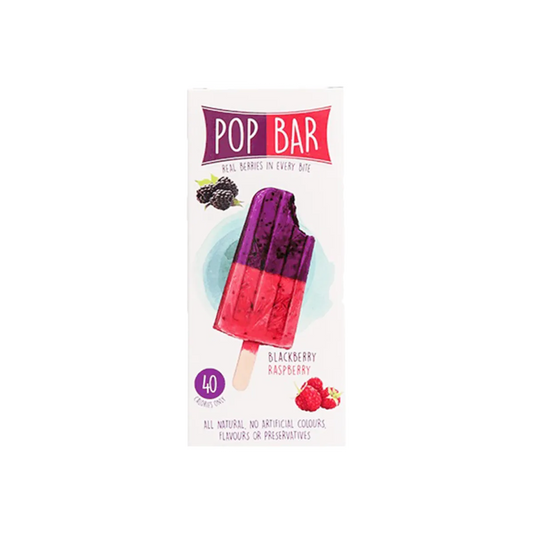 Wholesome Blackberry Raspberry Pop Bar 80g