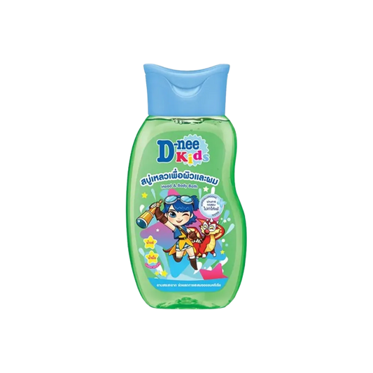 D-nee Kids Head & Body Bath Green Smarty 200ml