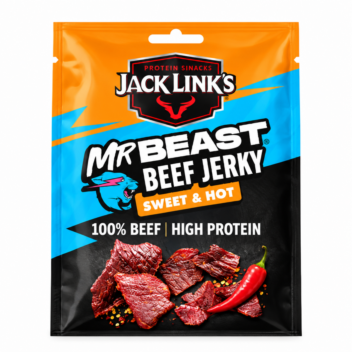 Jack Links Mr Beast Beef Jerky Sweet Hot 40g