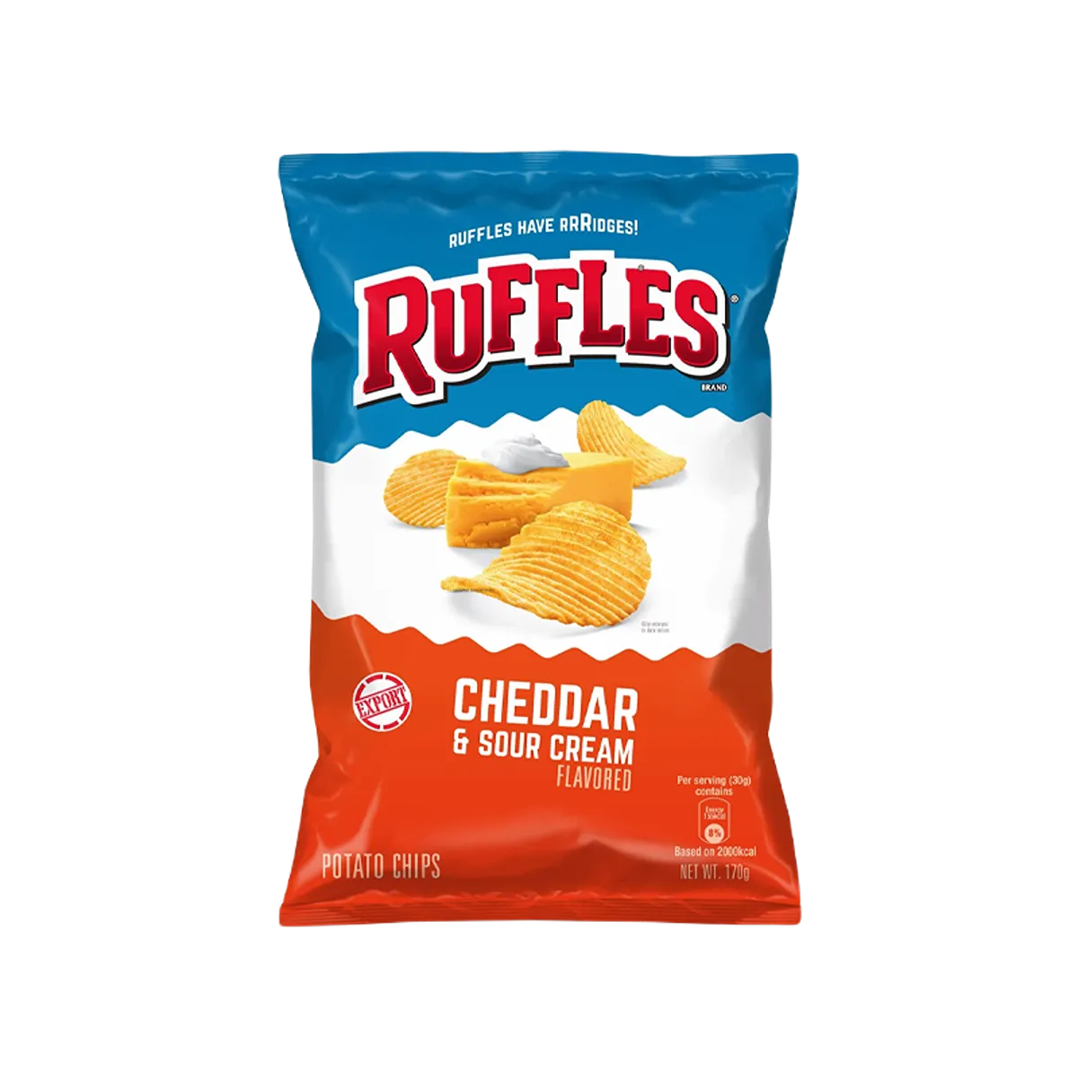 Ruffles Cheddar & Sour Cream Potato Chips
