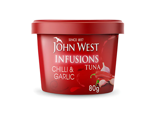 John West Infusions Tuna Chili Garlic 80g