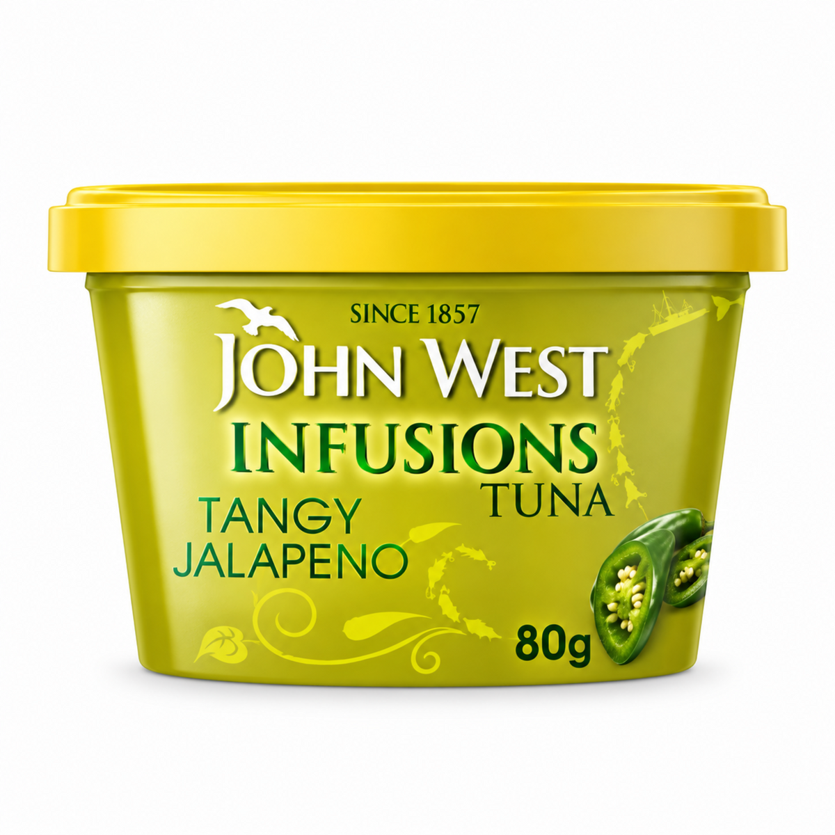 John West Infusions Tuna Tangy Jalapeño 80g