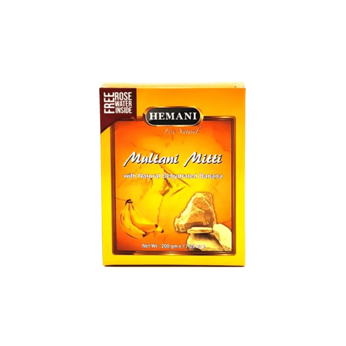 Hemani Multani Mitti Natural Banana 200g