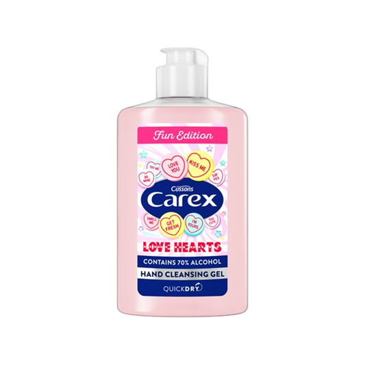 Carex Hand Gel Cleansing Love Hearts 300ml