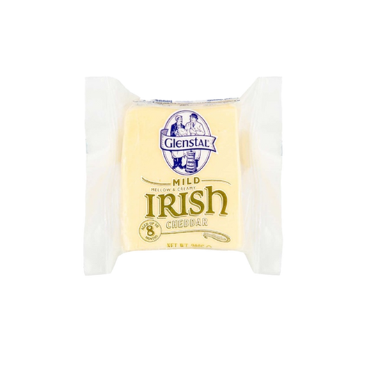 Glenstal Irish Cheddar Cheese White 200g Mild