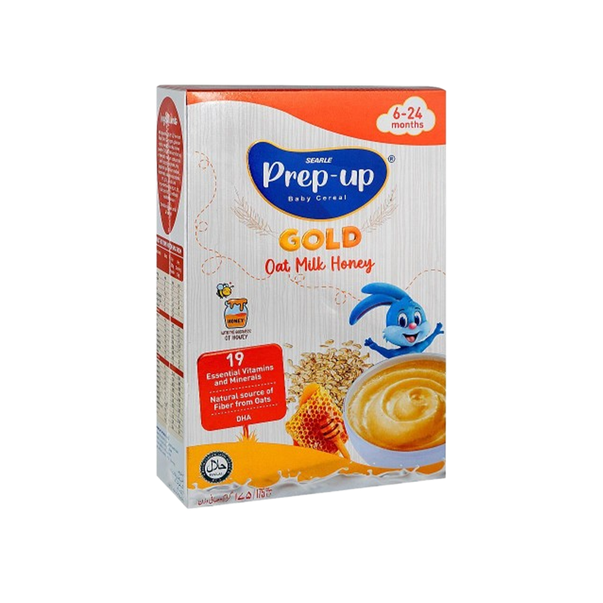 Searle Prep-Up Baby Cereal Gold Oat Milk Honey 175g