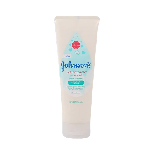 Johnsons Cotton Touch Creamy Oil 236ml
