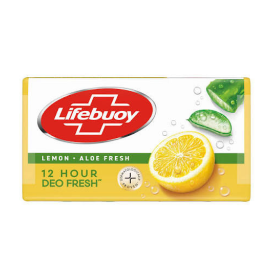 Lifebuoy Lemon Aloe Fresh Soap Bar 100gm