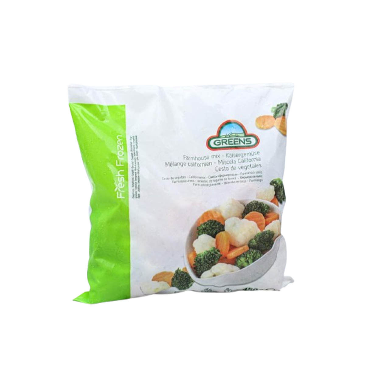 Green Farm Mixed vegetables 450g