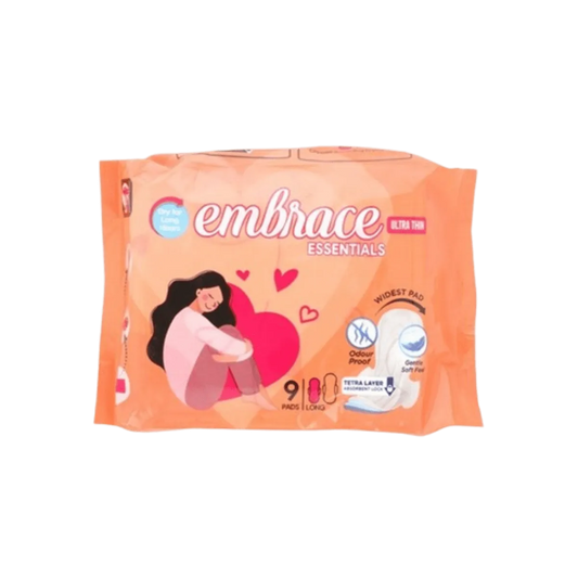 Embrace Pads Essential Ultra Thin 9 Pcs