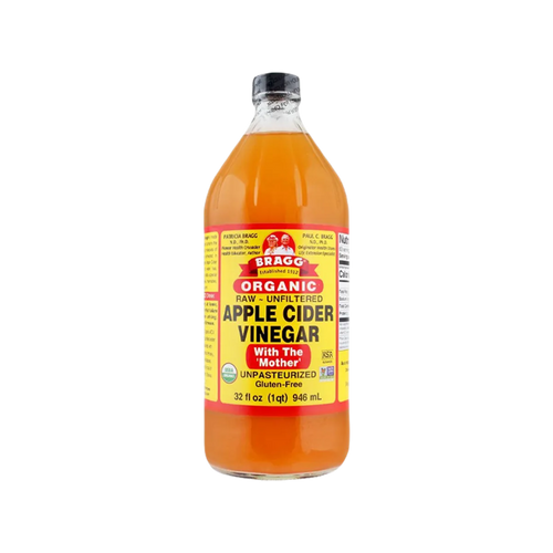 Bragg Organic Raw Unfiltered Apple Cider Vinegar Gluten Free 946ml
