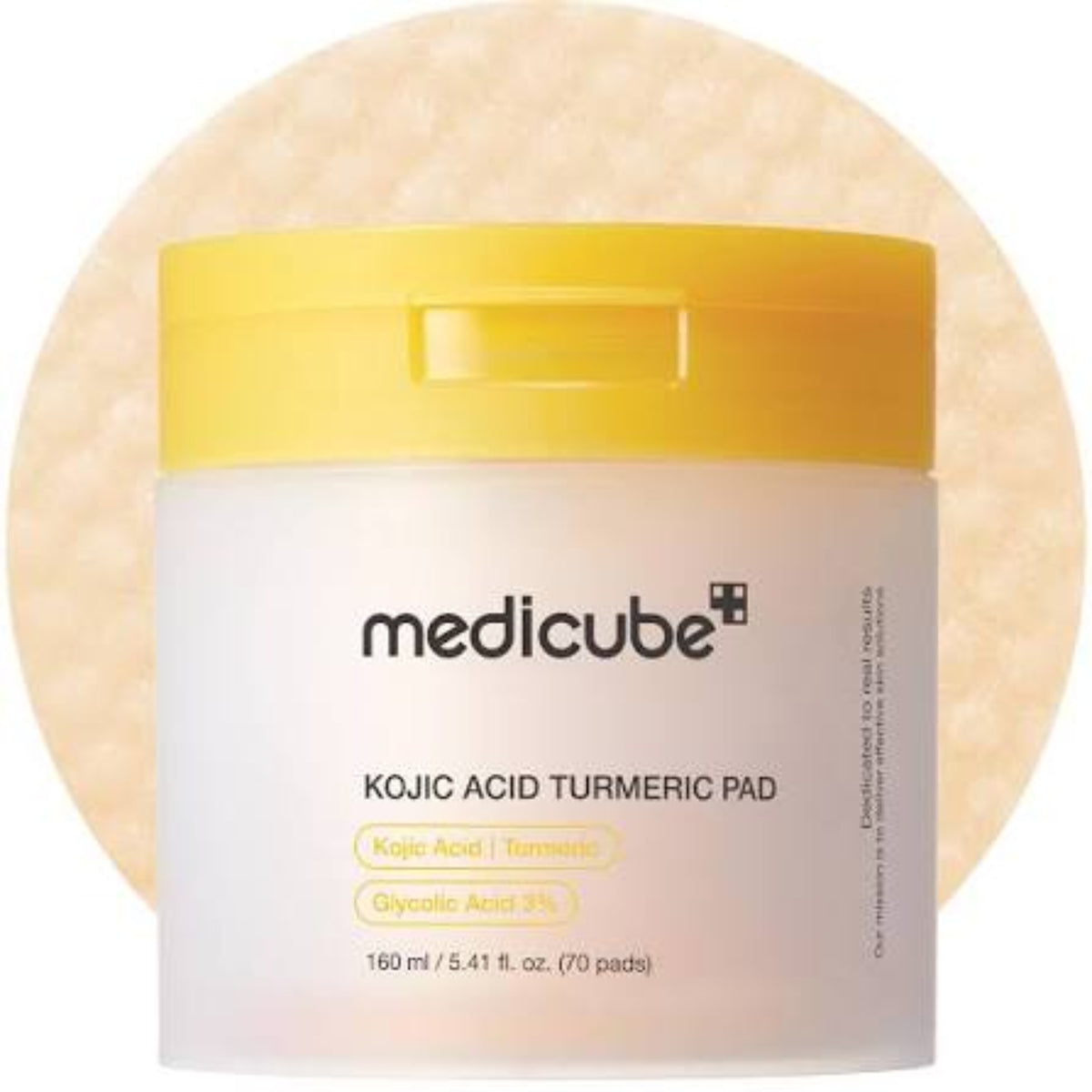 Medicube Kojic Acid Turmeric Toner Pads 70 Pads (150g)